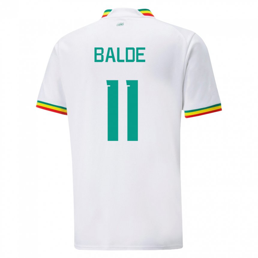 Herren Senegalesische Haby Balde #11 Weiß Heimtrikot Trikot 22-24 T-shirt