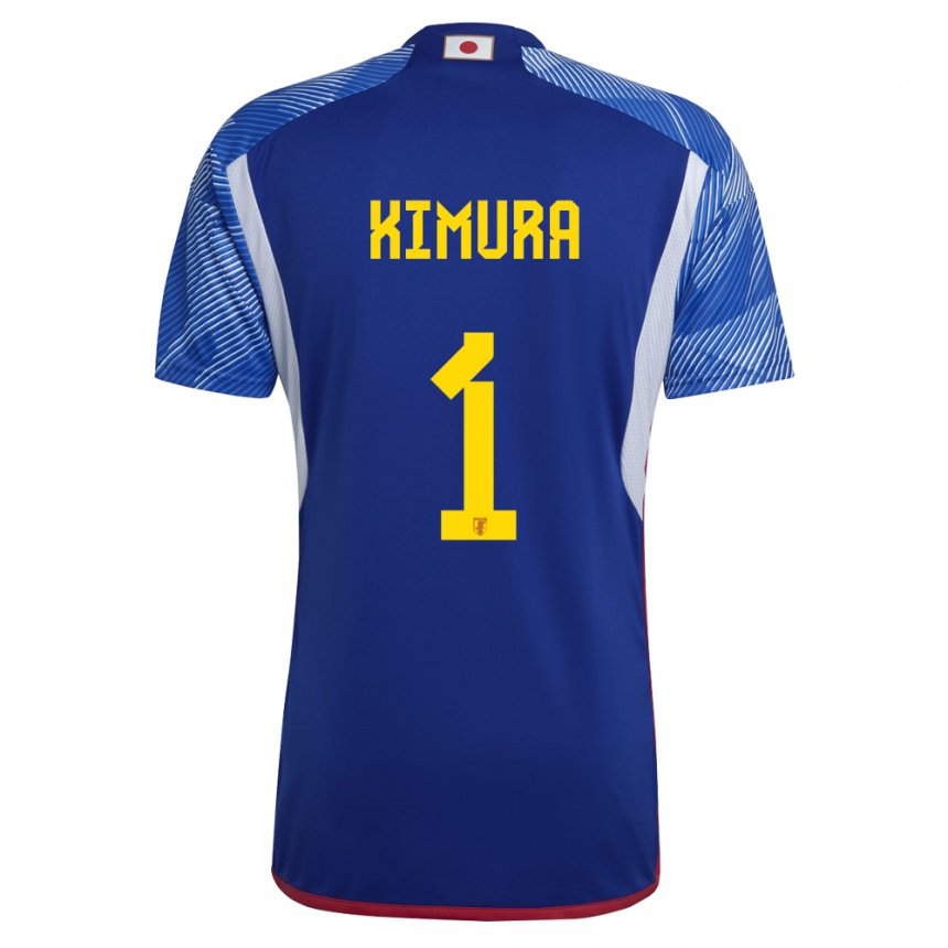 Herren Japanische Ryoya Kimura #1 Königsblau Heimtrikot Trikot 22-24 T-shirt