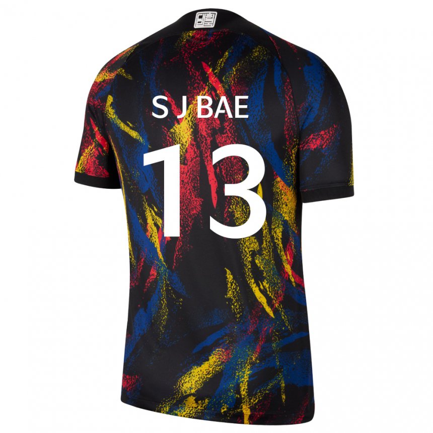 Herren Südkoreanische Bae Seo Joon #13 Mehrfarbig Auswärtstrikot Trikot 22-24 T-shirt