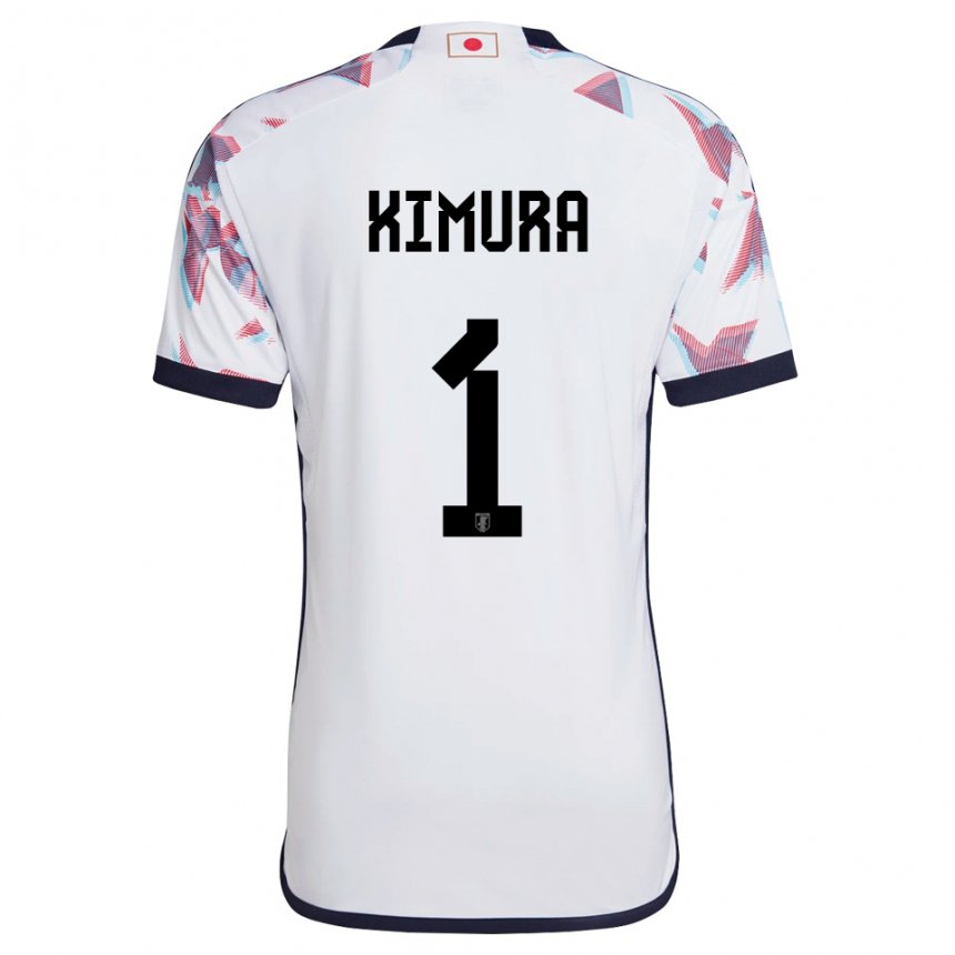 Herren Japanische Ryoya Kimura #1 Weiß Auswärtstrikot Trikot 22-24 T-shirt
