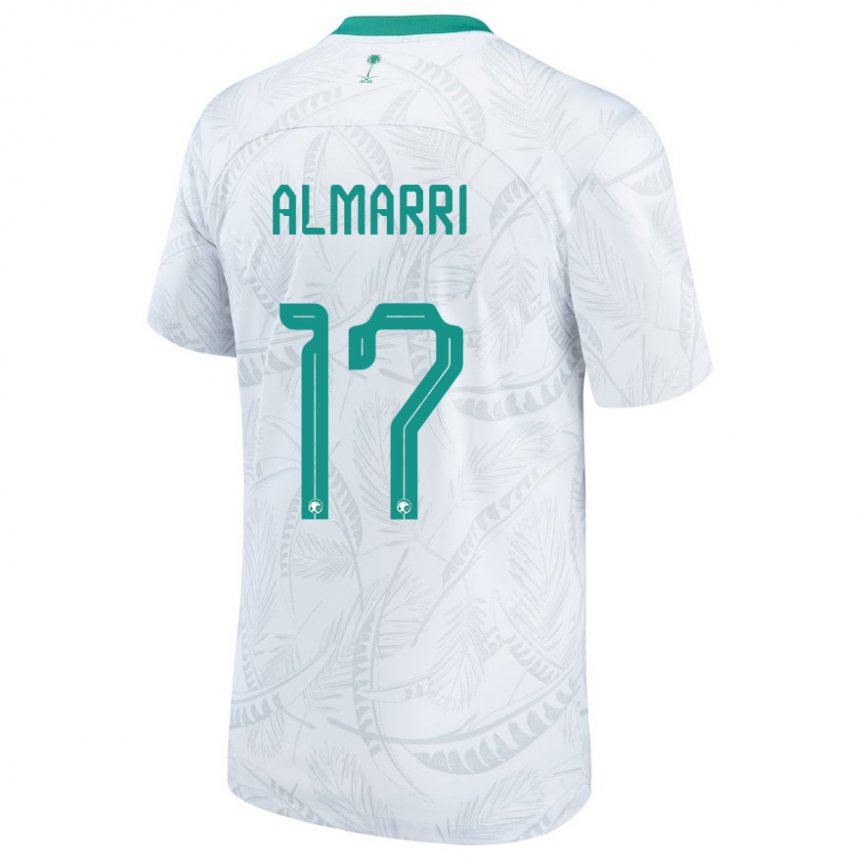 Damen Saudi-arabische Mohammed Almarri #17 Weiß Heimtrikot Trikot 22-24 T-shirt