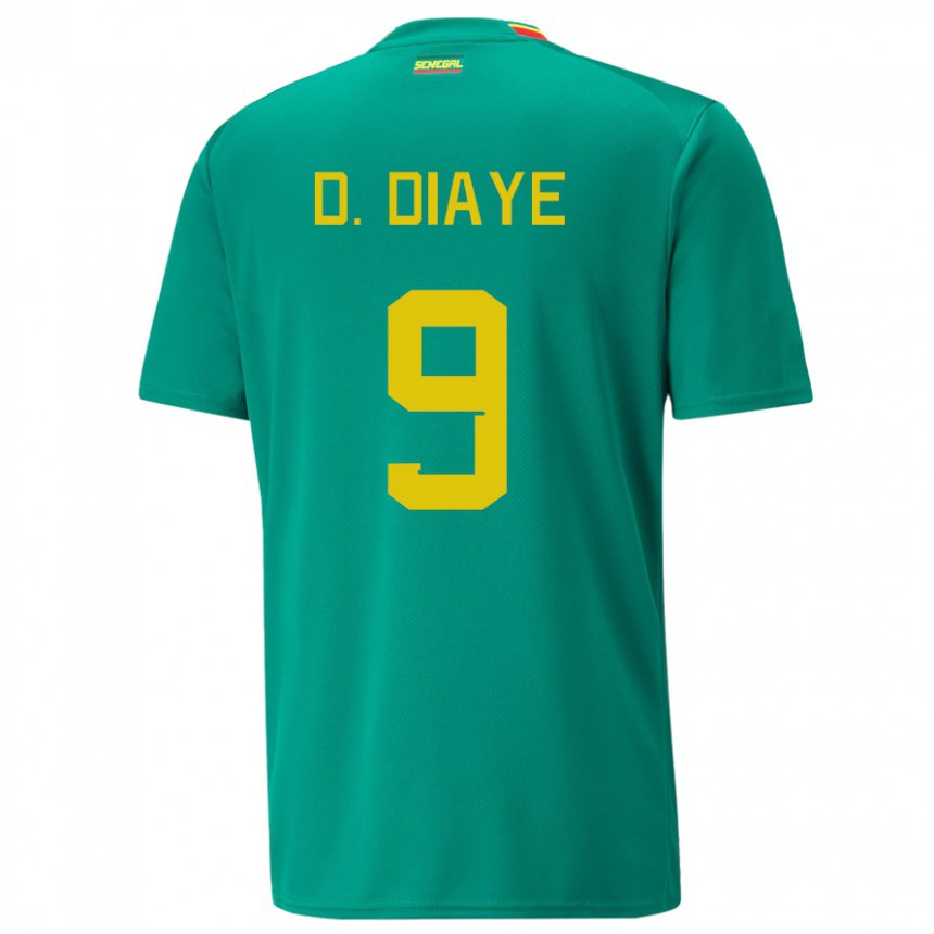 Damen Senegalesische Dialy N Diaye #9 Grün Auswärtstrikot Trikot 22-24 T-shirt