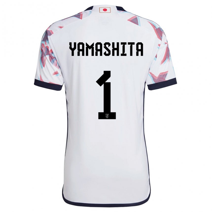 Damen Japanische Ayaka Yamashita #1 Weiß Auswärtstrikot Trikot 22-24 T-shirt