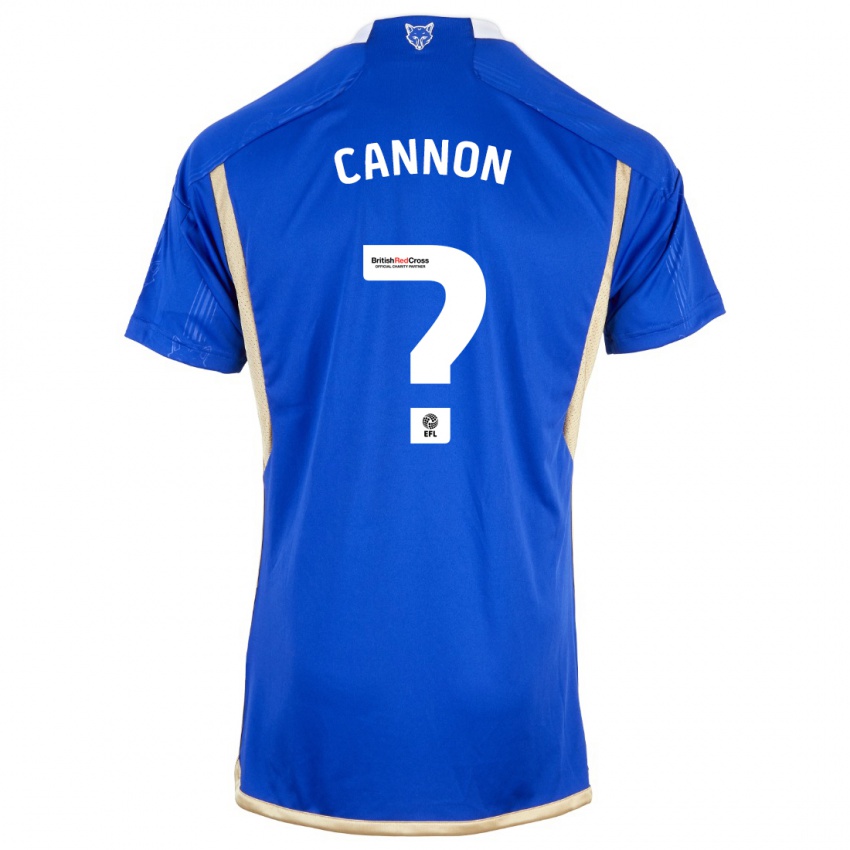 Kinder Thomas Cannon #0 Blau Heimtrikot Trikot 2023/24 T-Shirt