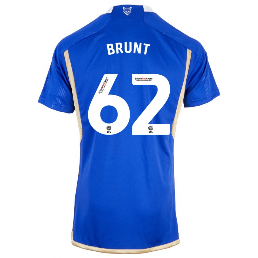 Kinder Lewis Brunt #62 Blau Heimtrikot Trikot 2023/24 T-Shirt