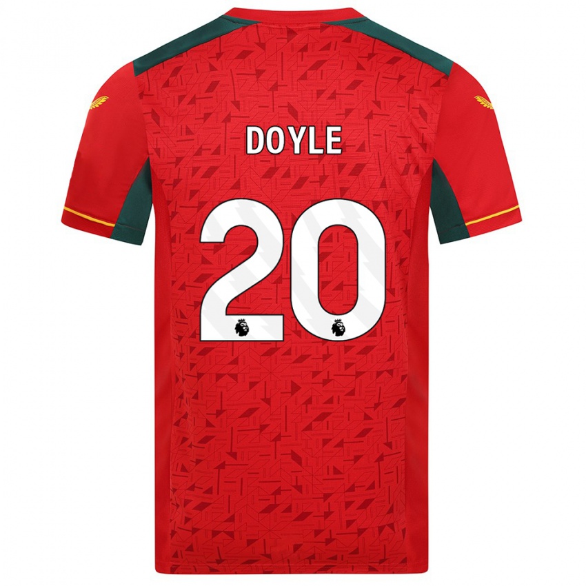 Kinder Tommy Doyle #20 Rot Auswärtstrikot Trikot 2023/24 T-Shirt