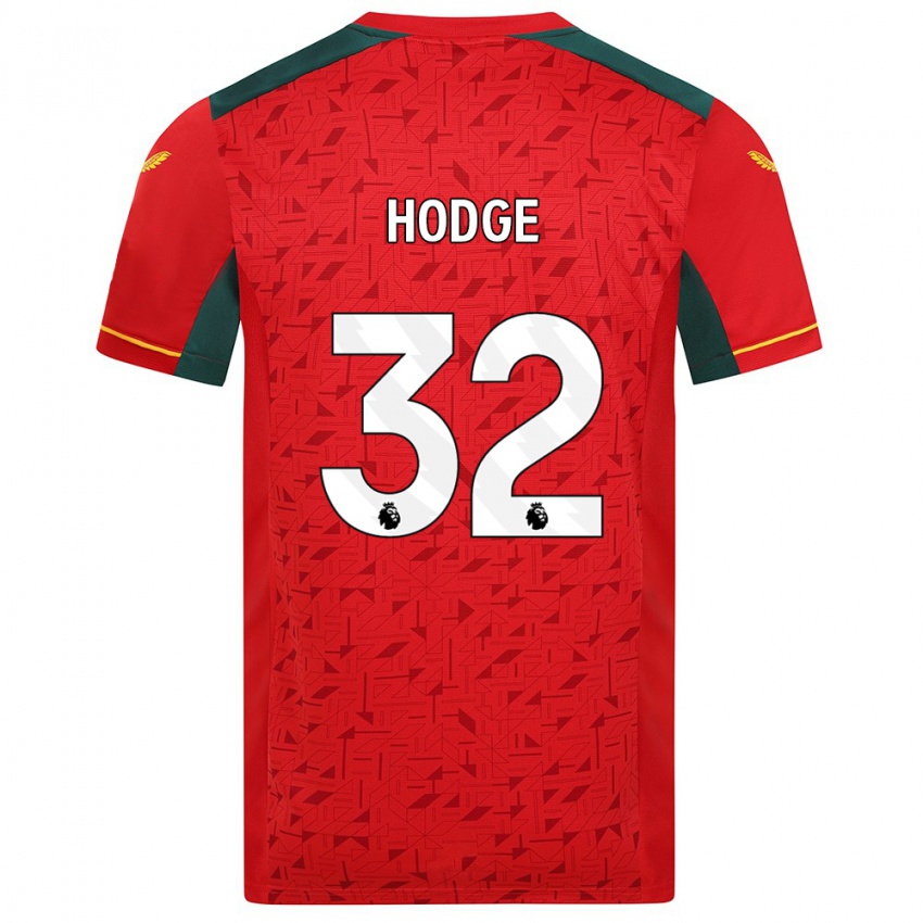 Kinder Joe Hodge #32 Rot Auswärtstrikot Trikot 2023/24 T-Shirt
