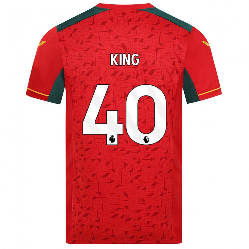 Kinder Tom King #40 Rot Auswärtstrikot Trikot 2023/24 T-Shirt