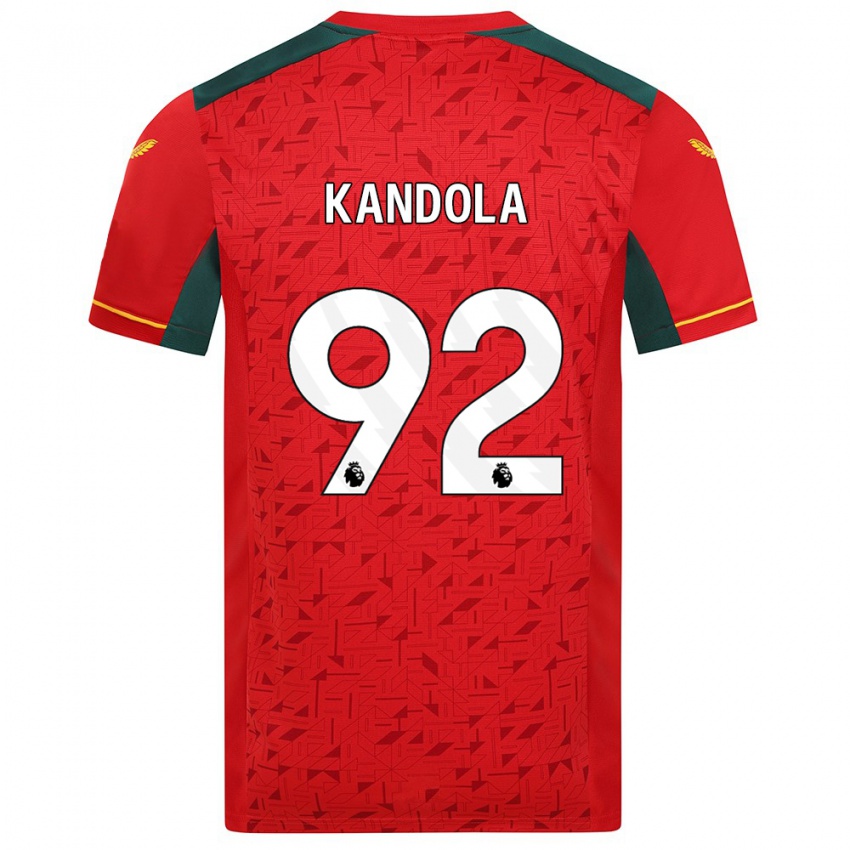 Kinder Kam Kandola #92 Rot Auswärtstrikot Trikot 2023/24 T-Shirt