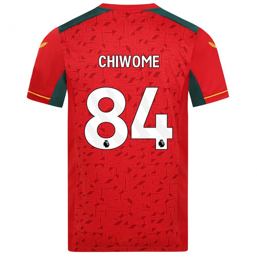 Kinder Leon Chiwome #84 Rot Auswärtstrikot Trikot 2023/24 T-Shirt