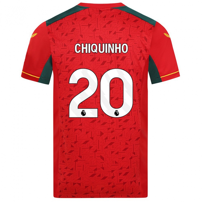Kinder Chiquinho #20 Rot Auswärtstrikot Trikot 2023/24 T-Shirt