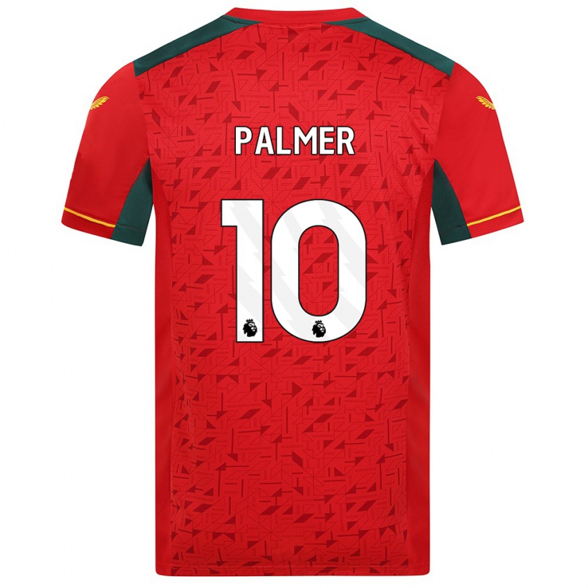 Kinder Jamila Palmer #10 Rot Auswärtstrikot Trikot 2023/24 T-Shirt