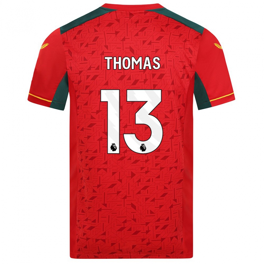 Kinder Bec Thomas #13 Rot Auswärtstrikot Trikot 2023/24 T-Shirt