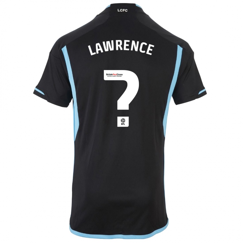 Kinder Will Lawrence #0 Schwarz Auswärtstrikot Trikot 2023/24 T-Shirt