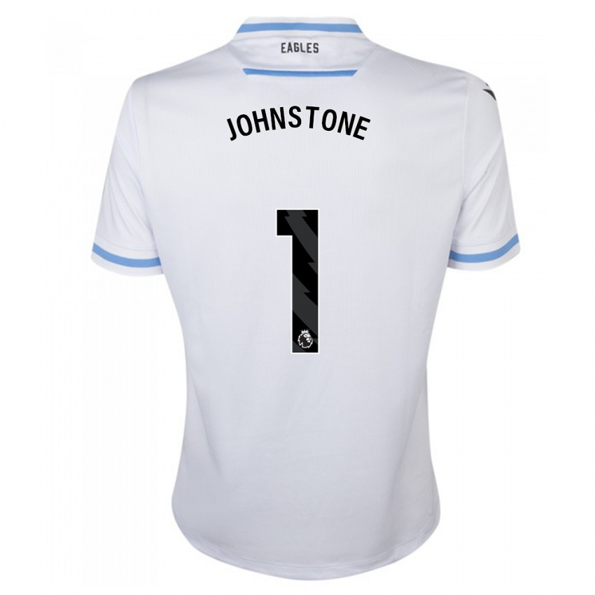 Kinder Sam Johnstone #1 Weiß Auswärtstrikot Trikot 2023/24 T-Shirt
