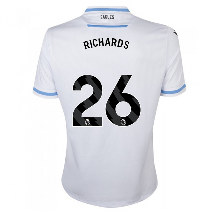 Kinder Chris Richards #26 Weiß Auswärtstrikot Trikot 2023/24 T-Shirt