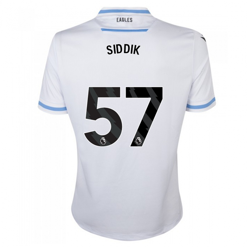 Kinder Cardo Siddik #57 Weiß Auswärtstrikot Trikot 2023/24 T-Shirt