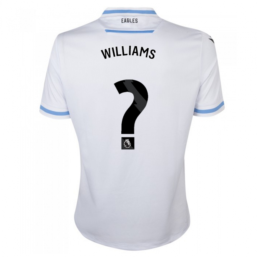 Kinder Vonnte Williams #0 Weiß Auswärtstrikot Trikot 2023/24 T-Shirt