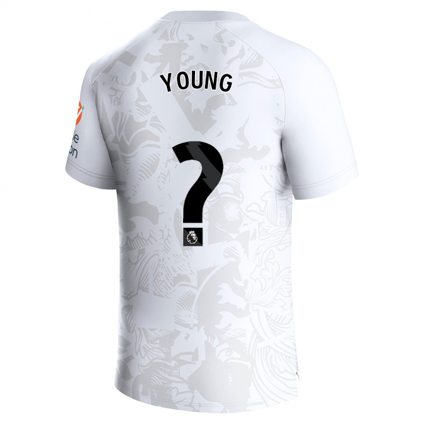Kinder Brad Young #9 Weiß Auswärtstrikot Trikot 2023/24 T-Shirt