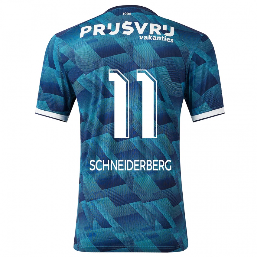 Kinder July Schneiderberg #11 Blau Auswärtstrikot Trikot 2023/24 T-Shirt