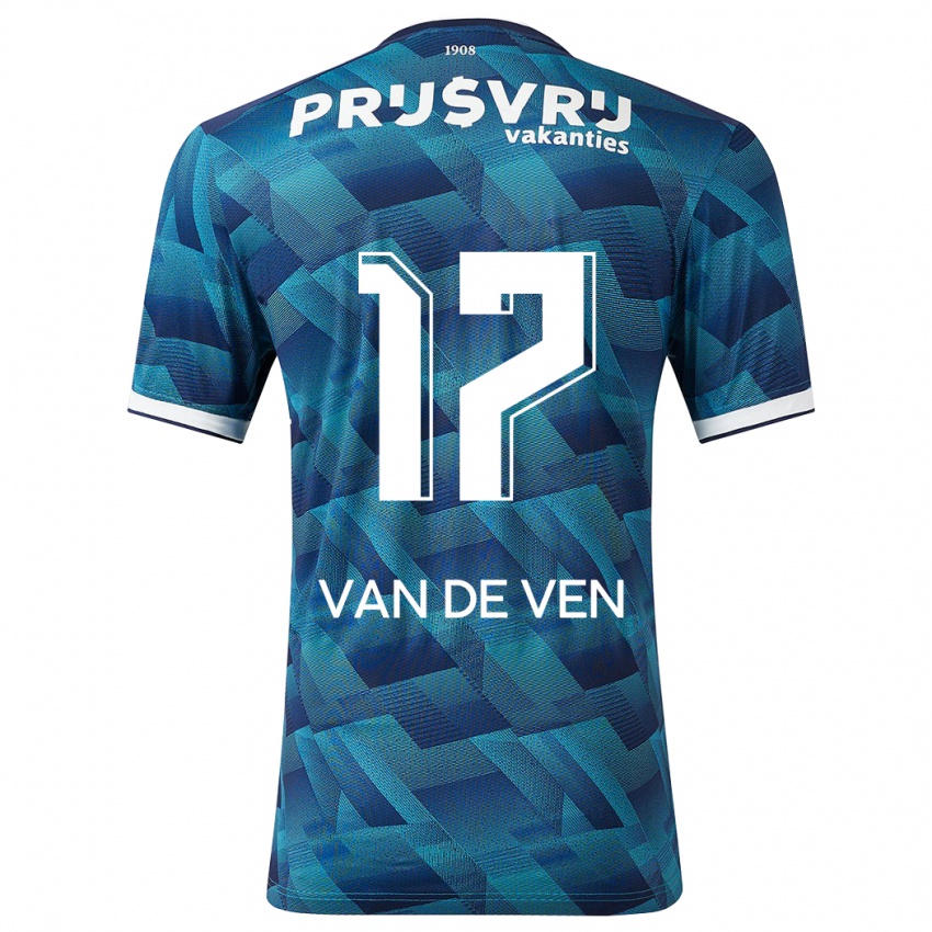 Kinder Zoi Van De Ven #17 Blau Auswärtstrikot Trikot 2023/24 T-Shirt