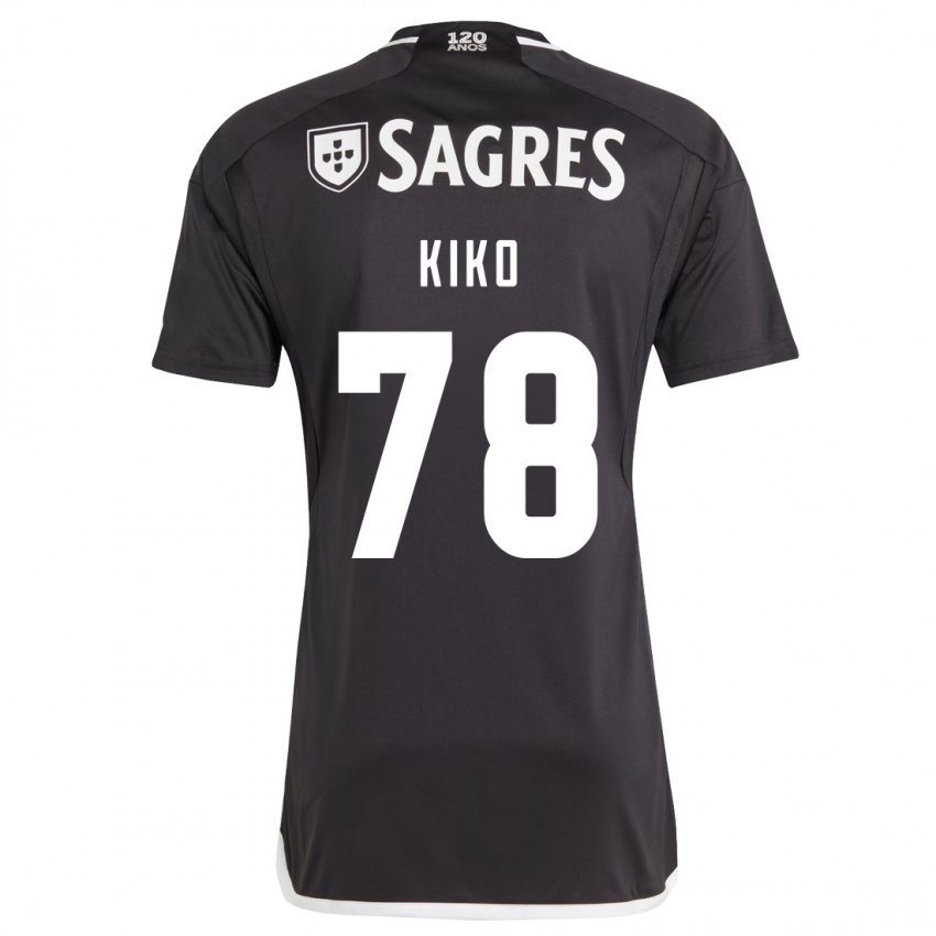 Kinder Kiko #78 Schwarz Auswärtstrikot Trikot 2023/24 T-Shirt