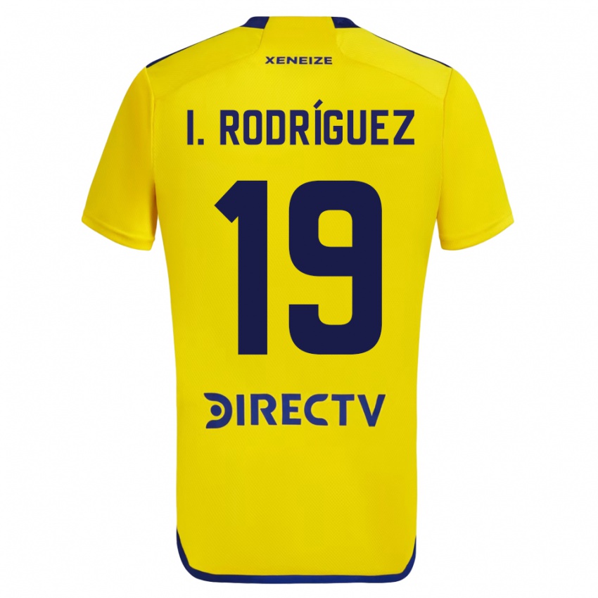 Kinder Ignacio Rodríguez #19 Gelb Auswärtstrikot Trikot 2023/24 T-Shirt