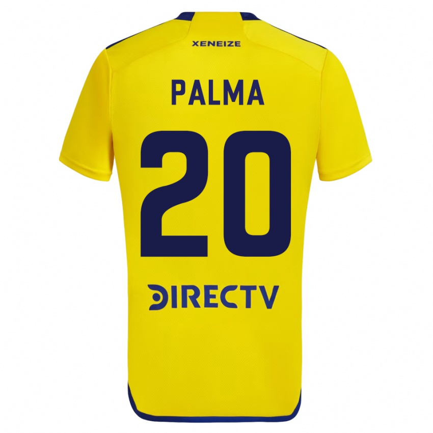 Kinder Lucas Palma #20 Gelb Auswärtstrikot Trikot 2023/24 T-Shirt