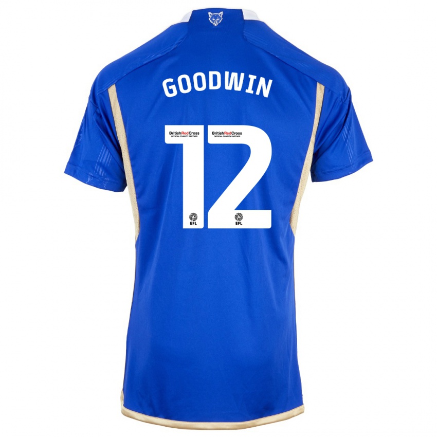 Herren Missy Goodwin #12 Königsblau Heimtrikot Trikot 2023/24 T-Shirt