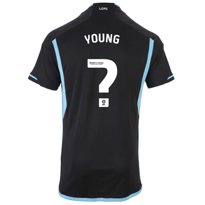 Herren Brad Young #1 Schwarz Auswärtstrikot Trikot 2023/24 T-Shirt