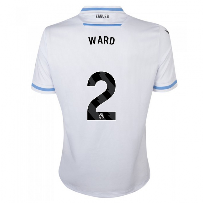 Herren Joel Ward #2 Weiß Auswärtstrikot Trikot 2023/24 T-Shirt