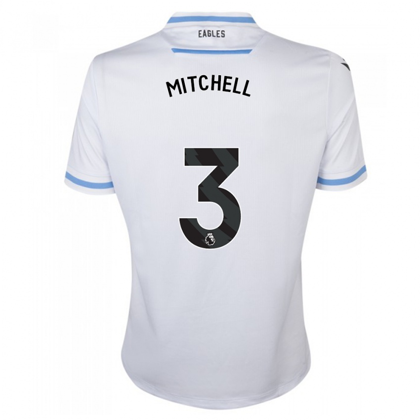 Herren Tyrick Mitchell #3 Weiß Auswärtstrikot Trikot 2023/24 T-Shirt