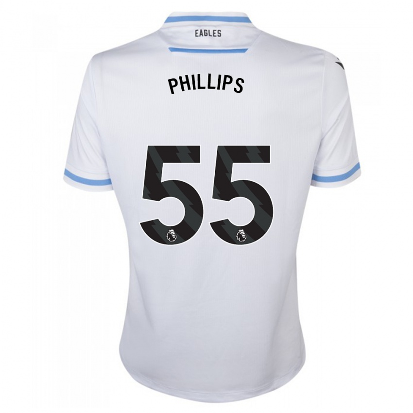 Herren Killian Phillips #55 Weiß Auswärtstrikot Trikot 2023/24 T-Shirt