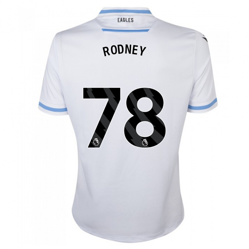 Herren Kaden Rodney #78 Weiß Auswärtstrikot Trikot 2023/24 T-Shirt