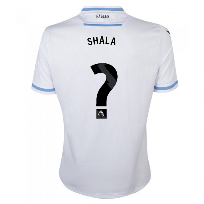 Herren Laurence Shala #0 Weiß Auswärtstrikot Trikot 2023/24 T-Shirt