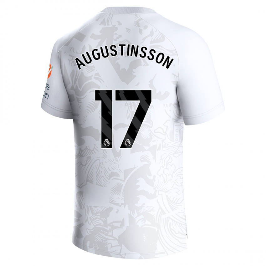Herren Ludwig Augustinsson #17 Weiß Auswärtstrikot Trikot 2023/24 T-Shirt