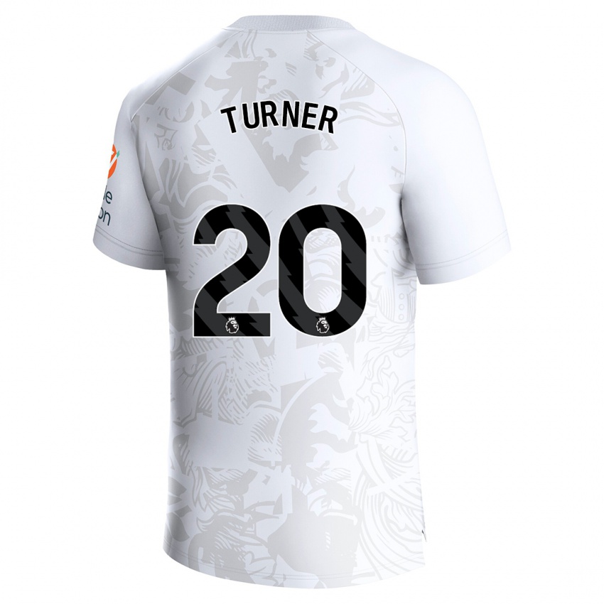 Herren Danielle Turner #20 Weiß Auswärtstrikot Trikot 2023/24 T-Shirt