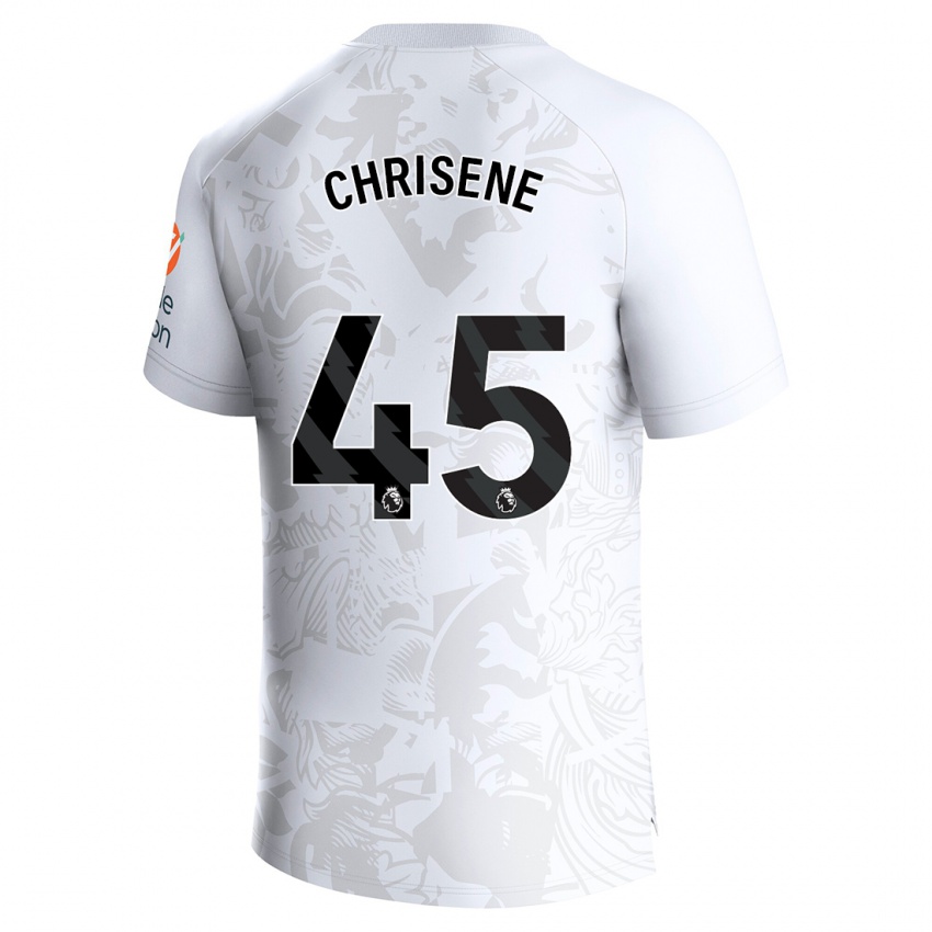 Herren Ben Chrisene #45 Weiß Auswärtstrikot Trikot 2023/24 T-Shirt