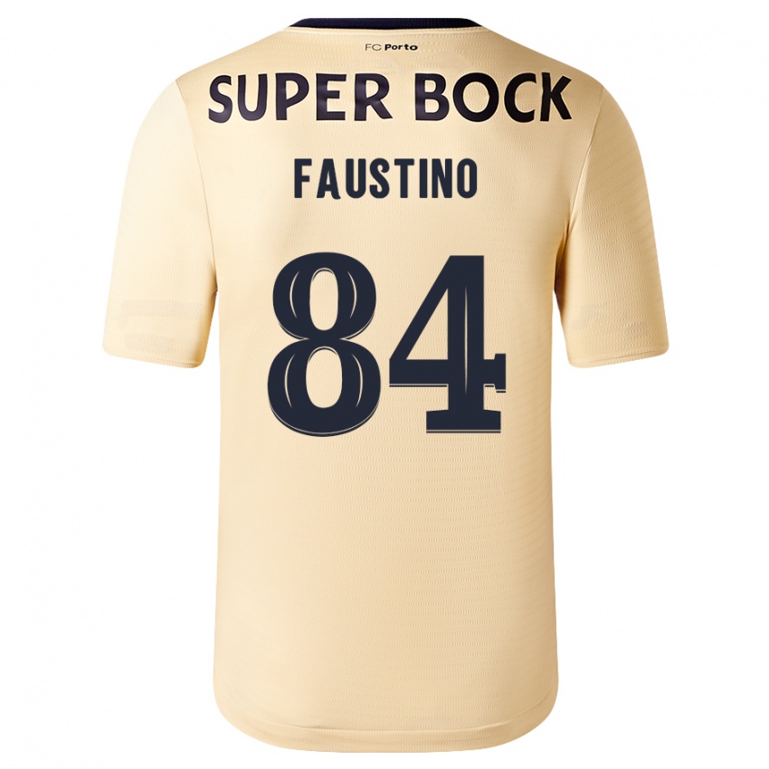 Herren Levi Faustino #84 Beige-Gold Auswärtstrikot Trikot 2023/24 T-Shirt
