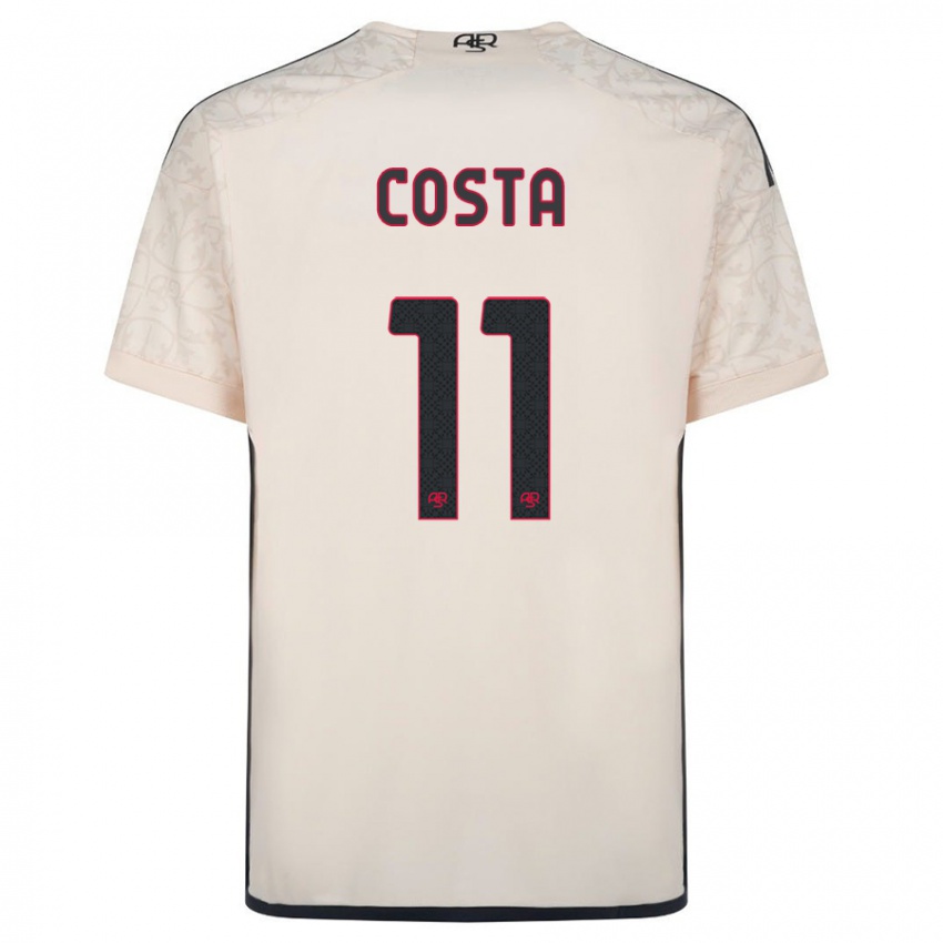 Herren João Costa #11 Cremefarben Auswärtstrikot Trikot 2023/24 T-Shirt