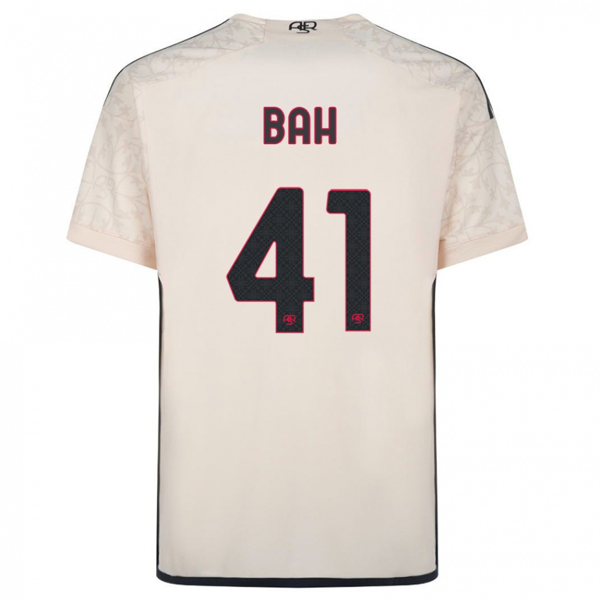 Herren Muhammed Bah #41 Cremefarben Auswärtstrikot Trikot 2023/24 T-Shirt