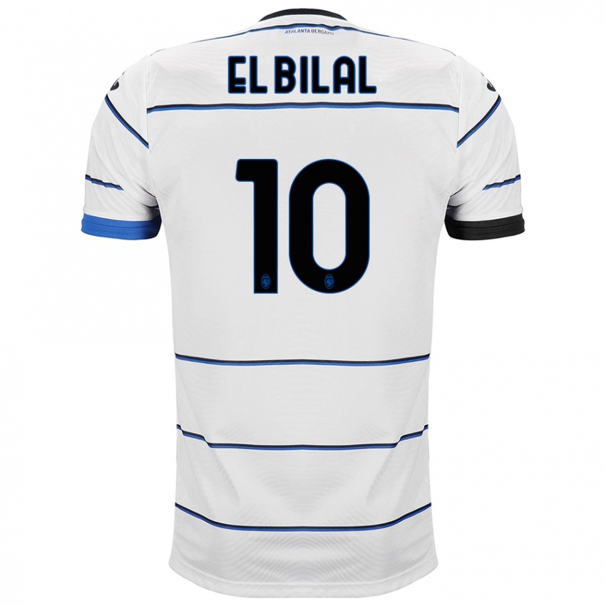 Herren El Bilal Touré #10 Weiß Auswärtstrikot Trikot 2023/24 T-Shirt