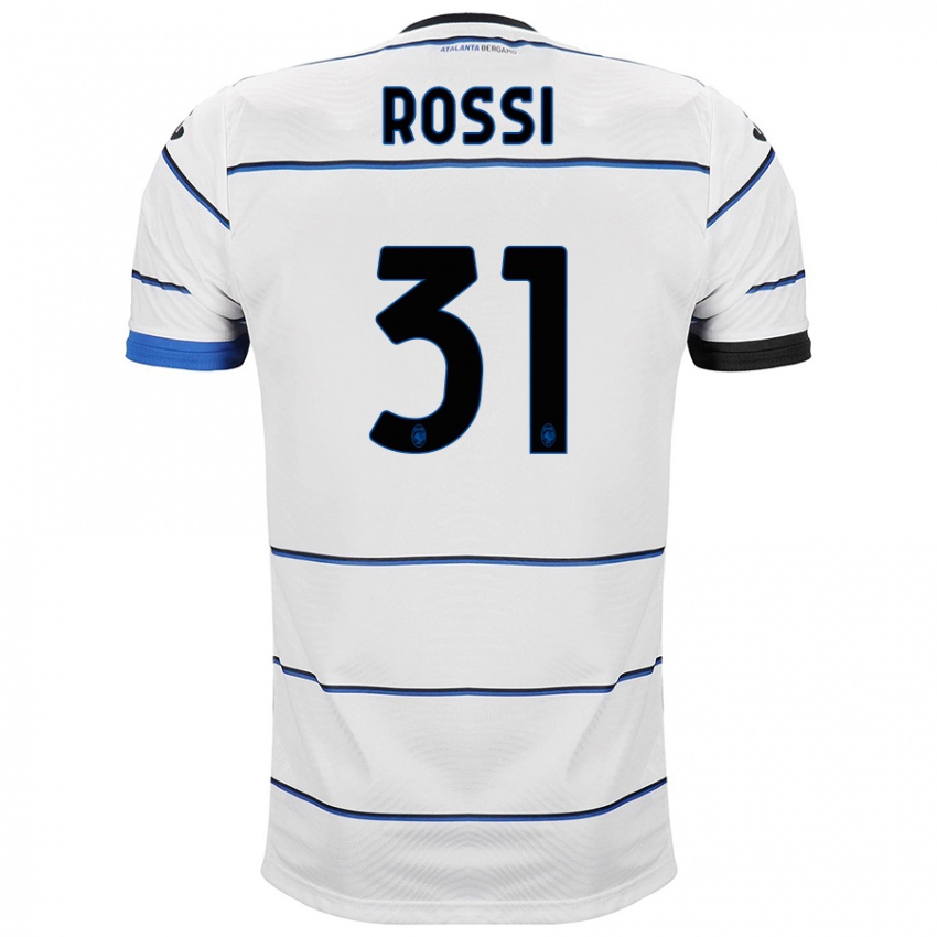 Herren Francesco Rossi #31 Weiß Auswärtstrikot Trikot 2023/24 T-Shirt