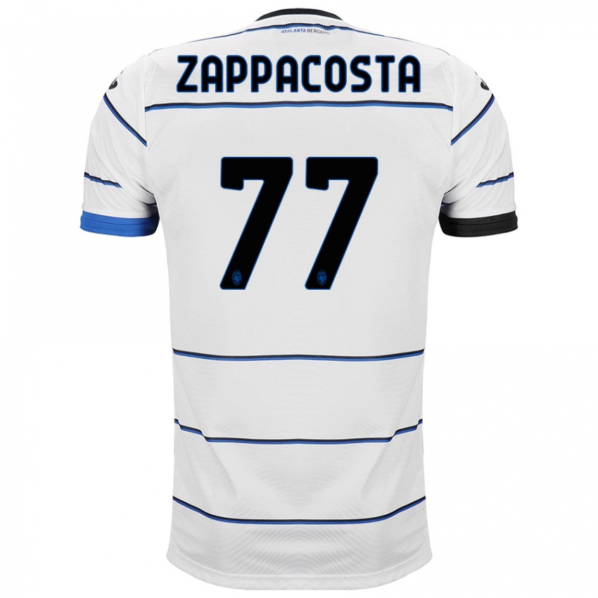 Herren Davide Zappacosta #77 Weiß Auswärtstrikot Trikot 2023/24 T-Shirt