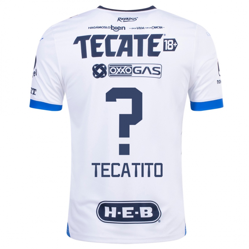 Herren Tecatito #0 Weiß Auswärtstrikot Trikot 2023/24 T-Shirt