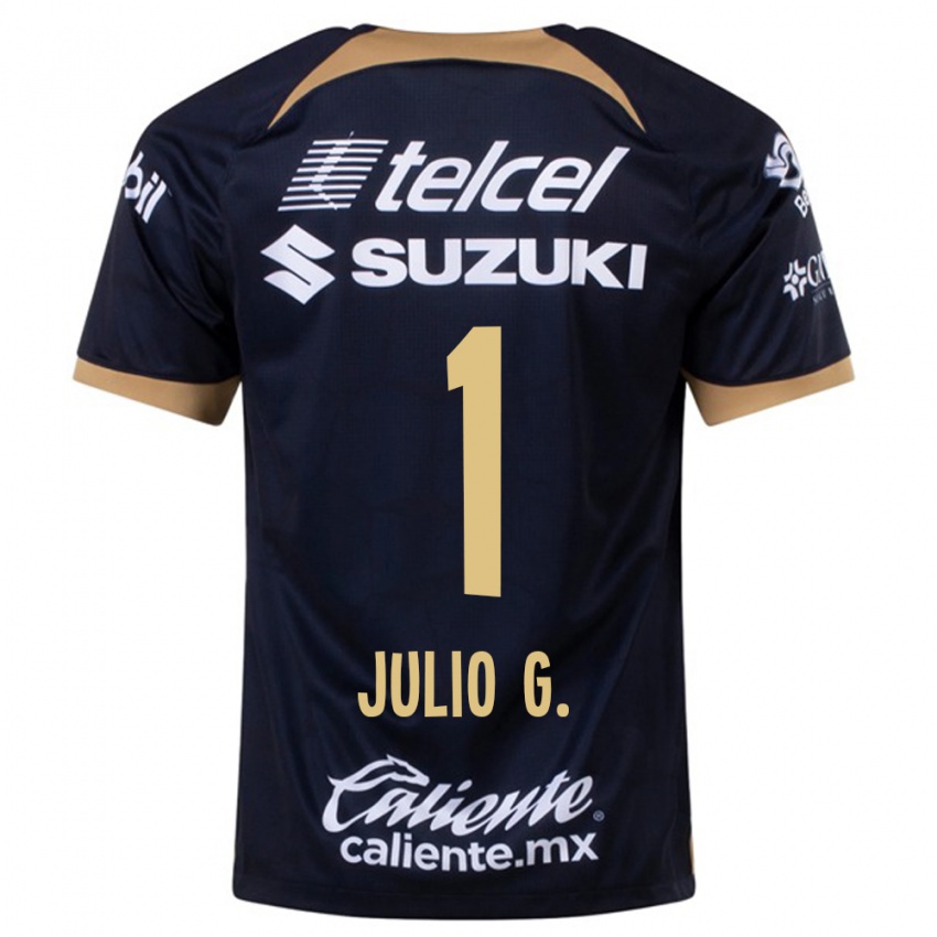 Herren Julio Gonzalez #1 Dunkelblau Auswärtstrikot Trikot 2023/24 T-Shirt