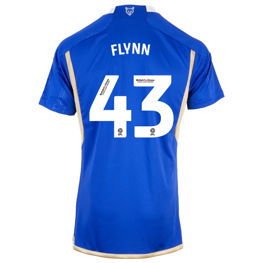 Damen Shane Flynn #43 Königsblau Heimtrikot Trikot 2023/24 T-Shirt