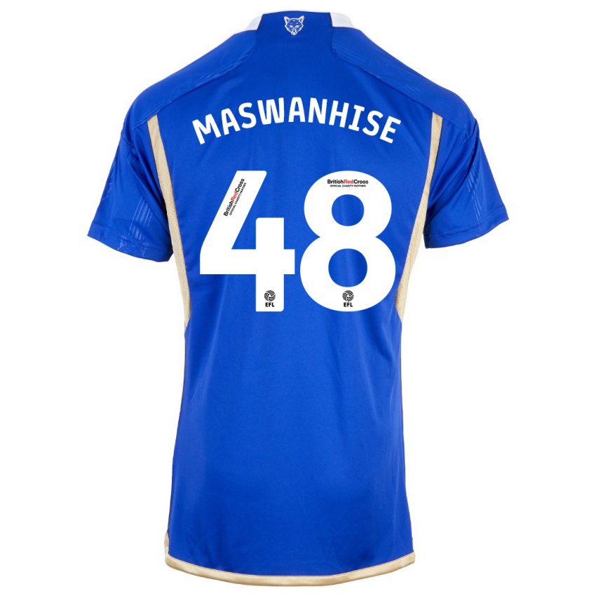 Damen Tawanda Maswanhise #48 Königsblau Heimtrikot Trikot 2023/24 T-Shirt