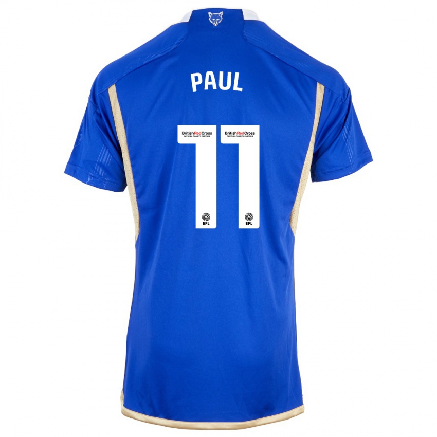 Damen Lachante Paul #11 Königsblau Heimtrikot Trikot 2023/24 T-Shirt
