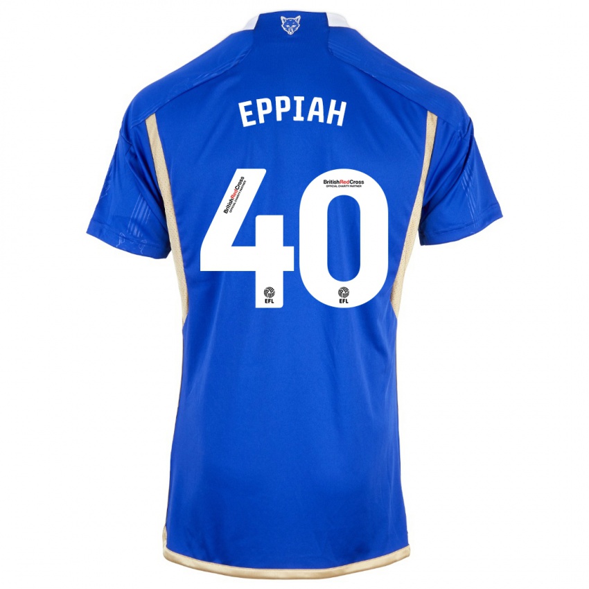 Damen Josh Eppiah #40 Königsblau Heimtrikot Trikot 2023/24 T-Shirt